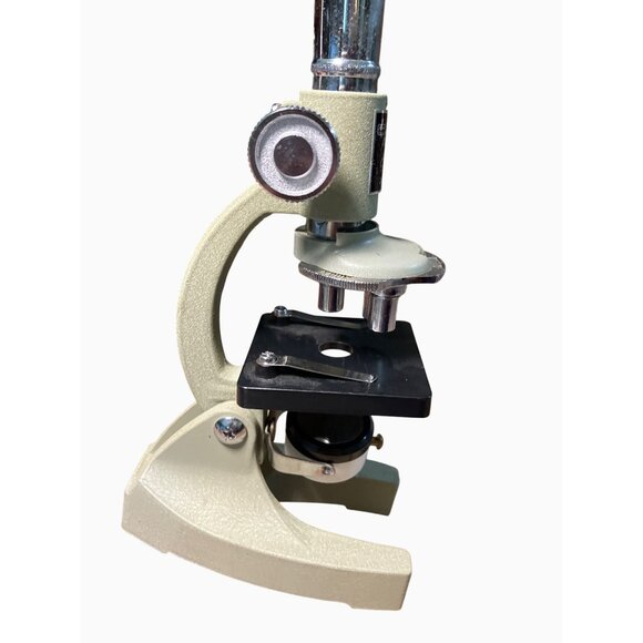 Focal Precision Made Microscope Set With Slides & Accessories Vintage - Picture 8 of 13